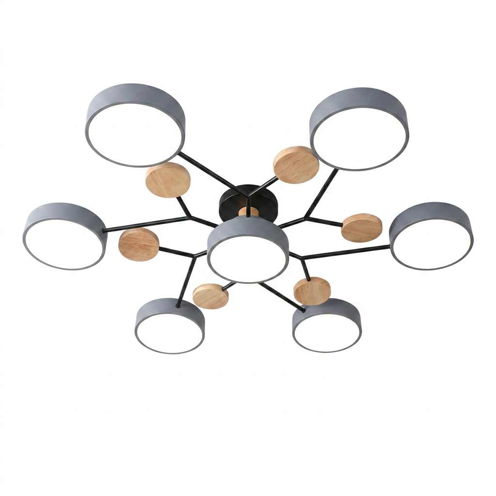 Nova Branch ceiling light on a white background